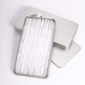 Kit de papier à rouler personnalisable avec logo, tailles variées - King Size et 1 1/4, cônes vides à combustion lente en gomme arabique naturelle, vente en gros - Product Image 4