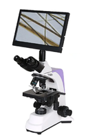 Meilleures ventes Microscope binoculaire microscopique portatif pour animaux Microscope pour animaux avec caméra Endoscope médical portable pour animaux de compagnie