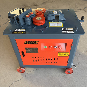 Precio de Fábrica con Descuento: Máquina Automática de Doblado de Arco GWH25 para Barras de Acero de <span class=keywords><strong>6</strong></span>-25 mm con Motor, PLC y Engranajes - Product Image 1