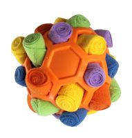 Nouveau jouet pour animaux de compagnie en gros, balle olfactive interactive pour chien, résistante aux morsures, avec distribution de friandises