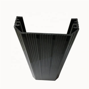 Rigid Black Pvc Extrusion Profile Abs Profile Extruded U Shape <strong>Plastic</strong> <strong>Channel</strong> Factory in Dongguan - Product Image 3
