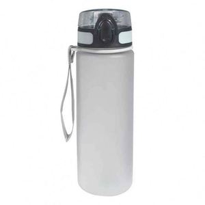 Summer Tritan Flip-Up Lid, Frosted Plastic Sports <b>Bottle</b>, 700Ml, Waterproof, Outdoor <b>Drinking</b>, Portable Fitness, Adult-Friendly - Product Image 1