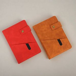 Wholesale Personalized Composition Pu <b>Leather</b> <b>Notebook</b> Hardcover <b>A5</b> Kraft Journal <b>Notebook</b> with Custom Logo - Product Image 4
