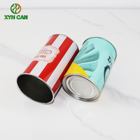 OEM 식품 안전 양철 음료 컵 스퀘어 칵테일 음료 차 맥주 와인 주스 스퀘어 카니발 주석 캔