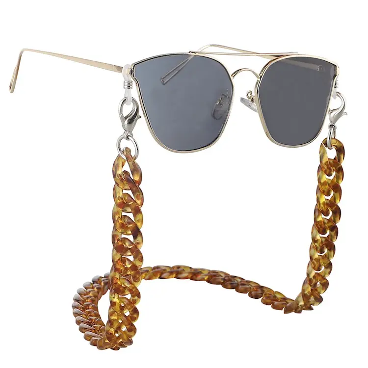Sharplace 5 Pezzi Catena Per Occhiali Da Sole Silicone Accessori Corda Collo Stringa Cinghia Di Sunglasses Unisex