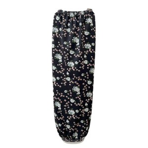 Mangas de protección solar de seda helada con estampado floral para mujer, UPF 50, anti-UV, para conducir, andar en bicicleta, trabajar en la granja - Product Image 1