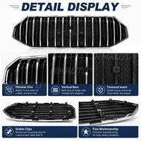 Calandre avant pour X70 PLUS, style OEM, calandre de remplacement pour JETOUR X70 PLUS 2021-2024, accessoires auto