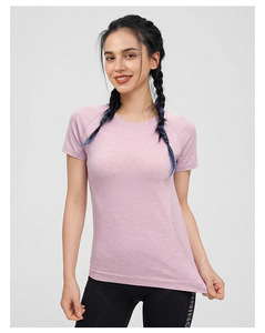 <strong>Marino</strong> <strong>Wool</strong> Acrivewear T-shirt Seamless Knit Top O-Neck Breathable Natural Stain Quick-drying Soft <strong>Base</strong> <strong>Layer</strong> for Men and Women - Product Image 3