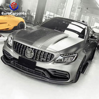2014-19y C classe 2 portes W205 ancienne voiture mise à niveau vers la nouvelle C63 C43 coupé voiture de sport kits de carrosserie pièces de carrosserie automobile calandre de pare-chocs avant