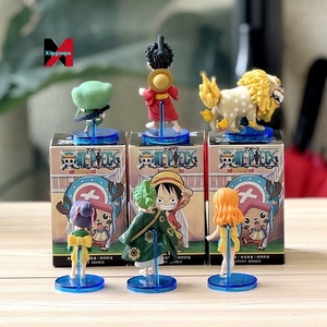 ฟิกเกอร์วันพีซ 6 ชิ้น ชุดกิโมโน ประเทศวาโน ลูฟี่ โซโล นามิ กล่องสุ่ม - Product Image 2