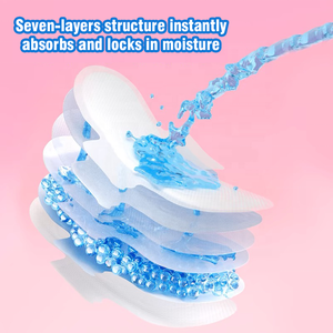 Ultra ince Aion sıcak satış kadınlar pamuk sıhhi peçeteler ped OEM hizmeti ile bayanlar için biyobozunur sıhhi peçeteler - Product Image 6