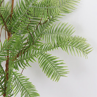 Plante Artificielle Taxus Chinensis Simulé de 71cm pour Noël Saint Valentin ou Décorations de Graduation Idée Cadeau