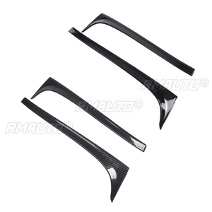 Aileron latéral de fenêtre arrière en fibre de carbone pour VW GOLF 7 MK7 GTD R 2014-2018, accessoires de style automobile - Product Image 3