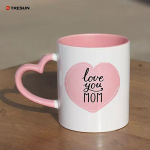 Ensemble de tasses cadeaux pour femmes, cadeau fête des mères, tasse personnalisée avec logo, souvenir, emballage individuel, mug en céramique, sublimation personnalisée - Product Image 2