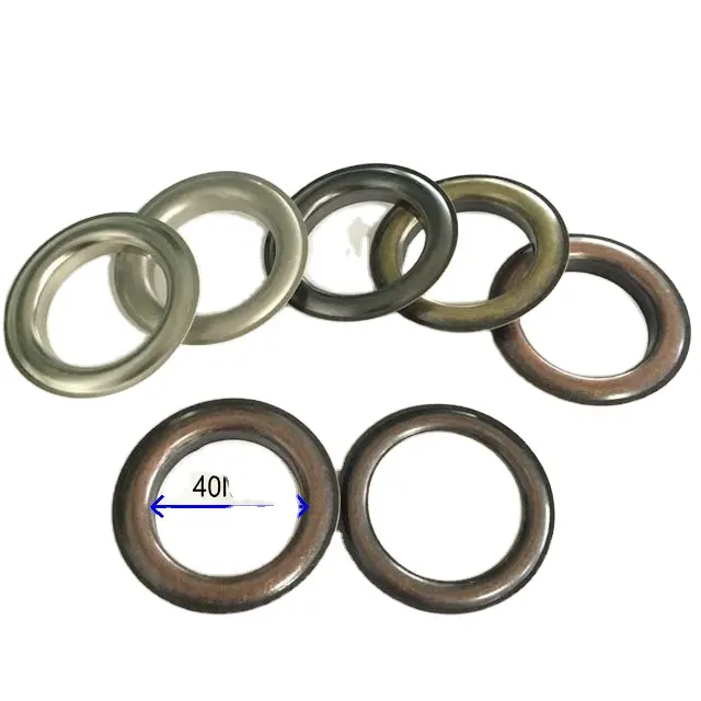 All'ingrosso anello per tende in metallo ferro ottone alluminio occhiello in metallo per tende in acciaio inossidabile 60mm