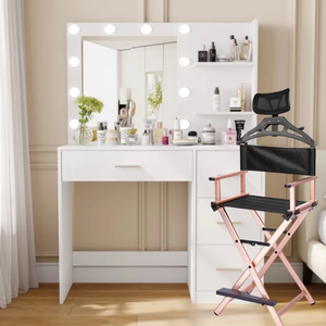 Chaise de réalisateur portable améliorée Chaise de plage pliable de luxe en alliage d'aluminium pour atelier chambre à coucher utilisation extérieure écologique moderne - Product Image 6
