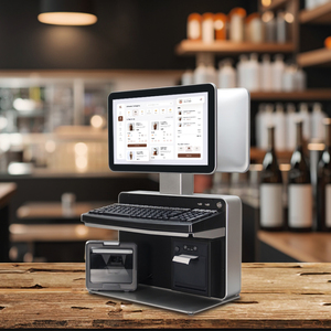Máquina Pos todo en uno <span class=keywords><strong>de</strong></span> 14 pulgadas, caja registradora, ordenador, sistema Win 10, Terminal Pos todo en uno con escáner <span class=keywords><strong>de</strong></span> impresora, cajón <span class=keywords><strong>de</strong></span> cajero - Product Image 1