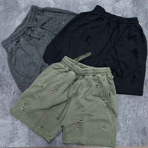 Shorts en <span class=keywords><strong>molleton</strong></span> French Terry pour enfants et adolescents, unisexe, pour le sport - Product Image 2