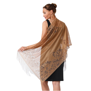 <span class=keywords><strong>Scialle</strong></span> da donna in <span class=keywords><strong>pizzo</strong></span> a triangolo floreale <span class=keywords><strong>nero</strong></span> grigio poliestere estivo avvolgente per festa quotidiana <span class=keywords><strong>scialle</strong></span> tradizionale alla moda - Product Image 2