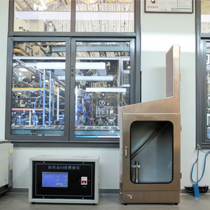 Dệt 45 độ cháy cháy Tester cháy máy Vải đốt thử nghiệm cụ thử nghiệm máy - Product Image 3