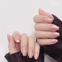 Poudre à ongles scintillante effet sirène, néon, transparente, irisée, outils de manucure, pigment aurore