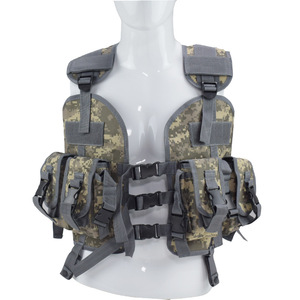 Shero Desert Camo Light Molle Softair Cordura Hip Hop Streetwear Custom Blue Orange Fashion Kids Gears Crossdraw gilet tattici