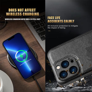 เคสโทรศัพท์มือถือหนังสุดหรูสำหรับ iPhone 17 16 15 14 13 12 11 <span class=keywords><strong>PRO</strong></span> MAX สำหรับ <span class=keywords><strong>Samsung</strong></span> S23 S24 S25อัลตร้าสำหรับ Huawei P70 - Product Image 2