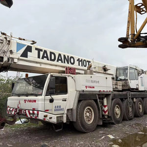 Grúa móvil usada Tadano FUAN 110t, grúa sobre camión, grúa móvil Tadano FUAN 110t en venta desde China, buen estado, buen precio - Product Image 1