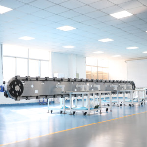 Geavanceerde automatische precisie verticale monorail assemblagelijn voor mobiele telefoons met booggeleide railtransportband - Product Image 2