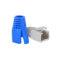 RJ45 Stecker-Abdeckungen mit Zugentlastung für Cat5e Cat6 Kupferkabel, IP67 Netzwerkkabelschutz für Ethernet, Audio und Video