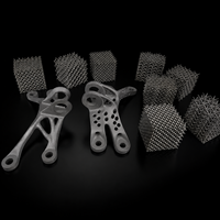 Piezas de prueba de gestión térmica de entramado impresas en 3D de metal personalizadas para I+D de transferencia y flujo de calor