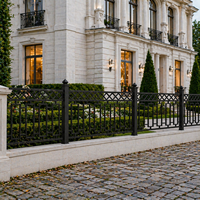 Panneaux de clôture en métal galvanisé à chaud les plus vendus, clôtures de sécurité de haute qualité pour jardins, cours et espaces extérieurs