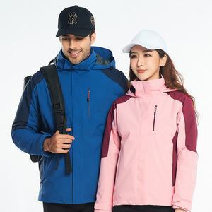 LDRT venta al por mayor 3 en 1 desmontable a prueba de viento impermeable traje al aire libre Chaqueta resistente al desgaste esquí senderismo técnica <span class=keywords><strong>lluvia</strong></span> <span class=keywords><strong>Parka</strong></span> - Product Image 1