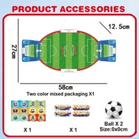 Nouveau jeu de football de table interactif KSF en plastique, mini terrain de football, jouet de sport de table, jeu interactif familial