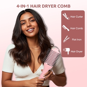 <span class=keywords><strong>Brosse</strong></span> Sèche-Cheveux Légère pour un Séchage Plus Rapide, 5 en 1, <span class=keywords><strong>Brosse</strong></span> Sèche-Cheveux Ionique pour un Effet Volumateur <span class=keywords><strong>et</strong></span> Brillant, pour des Cheveux Lisses - Product Image 3