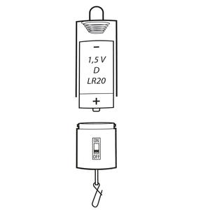 Groothandel Kunststof Zwart 360 Graden Rotatie Batterij Bediende Lichtgewicht Windmolen Motor Klok Buiten Tuin Hangend - Product Image 6
