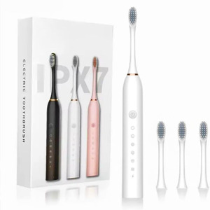 Cepillo de Dientes Eléctrico Sónico con Carga Tipo-C, Doble Botón, 5 Modos de Funcionamiento y 3 Niveles de Fuerza - Product Image 1