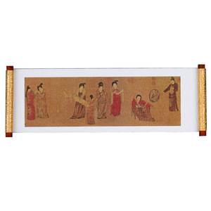 <span class=keywords><strong>Serie</strong></span> de pinturas famosas, pegatinas acrílicas para refrigerador, figura Qingming Shanghe, mil Ríos y montañas de Mils, regalo creativo - Product Image 4
