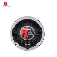 Haut-parleur de voiture OEM PP-170A 6,5 pouces, haut-parleur de milieu de gamme en plastique 6,5 pouces, haut-parleur de porte de voiture de haute qualité 4Ω 30W RMS avec bord en mousse et ferrite