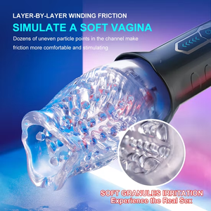 Produk Dewasa Pria Vagina Masturbator Mainan Seks untuk Pria Alat Masturbasi - Product Image 5