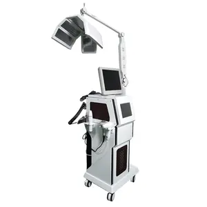 Laser tóc mọc lại LED PDT chống tóc tần số cao Ozone Lược da đầu Máy điều trị 650nm laser lạnh không có tóc bị thương