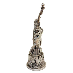 Estatua DE LA LIBERTAD DE Nueva <span class=keywords><strong>York</strong></span> antigua hecha a mano, escultura, modelo Artware, decoración en estilo poliresina Artificial - Product Image 5