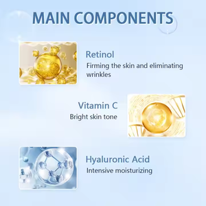 Meilleure vitamine C rétinol <span class=keywords><strong>Anti</strong></span>-âge lifting instantané crème <span class=keywords><strong>Anti</strong></span>-âge et rides crème hydratante pour le visage hydratant <span class=keywords><strong>la</strong></span> peau du visage - Product Image 2