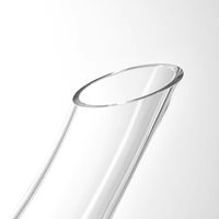 Vente directe d'usine, design créatif, aérateur à vin rouge en forme d'animal, verseur, carafe en verre transparent cristallin