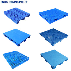 Pallet in Plastica 100% Riciclata HDPE Economico Monouso Impilabile per Agricoltura, Supermercati, ecc. - Product Image 3