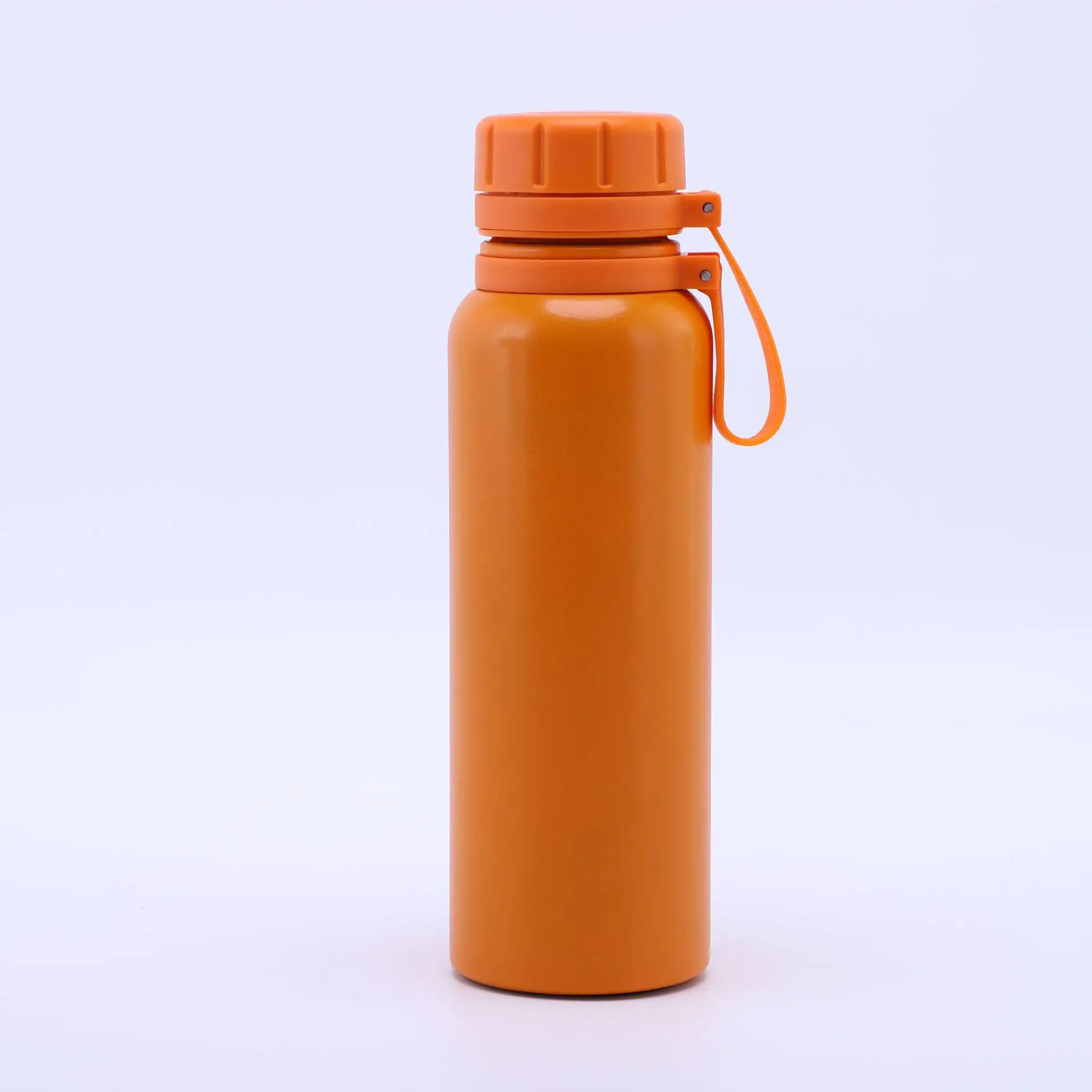 Botol air minum Stainless Steel dinding ganda, botol minum olahraga luar ruangan portabel, termos vakum