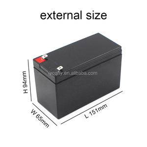 กล่องเก็บแบตเตอรี่ <span class=keywords><strong>12v</strong></span> <span class=keywords><strong>7ah</strong></span> ถึง 23ah สำหรับแบตเตอรี่ 3x7 18650 กล่องใส่แบตเตอรี่ 12v7ah กล่องแบตเตอรี่ <span class=keywords><strong>12v</strong></span> 18650 พร้อมนิกเกิล - Product Image 2