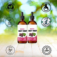 Extrait Liquide de Betterave OEM 99% – Complément Énergétique et de Soutien à la Santé – 1-2 Gouttes/Jour pour Adultes – Bouteille de 60ml – Marque Privée