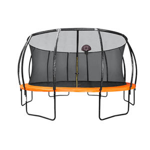 10FT Park Top-Ring Frame Red DE SEGURIDAD redonda Salto Niños Adultos Calabaza al aire libre Trampolín - Product Image 1