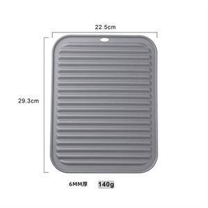 <b>Silicone</b> Drainage <b>Mat</b>, Table Heat-Resistant <b>Mat</b>, Non-Slip and Anti-Scald Table Pad, Kitchen Storage <b>Mat</b>, Clay Pot <b>Mat</b> Price - Product Image 5
